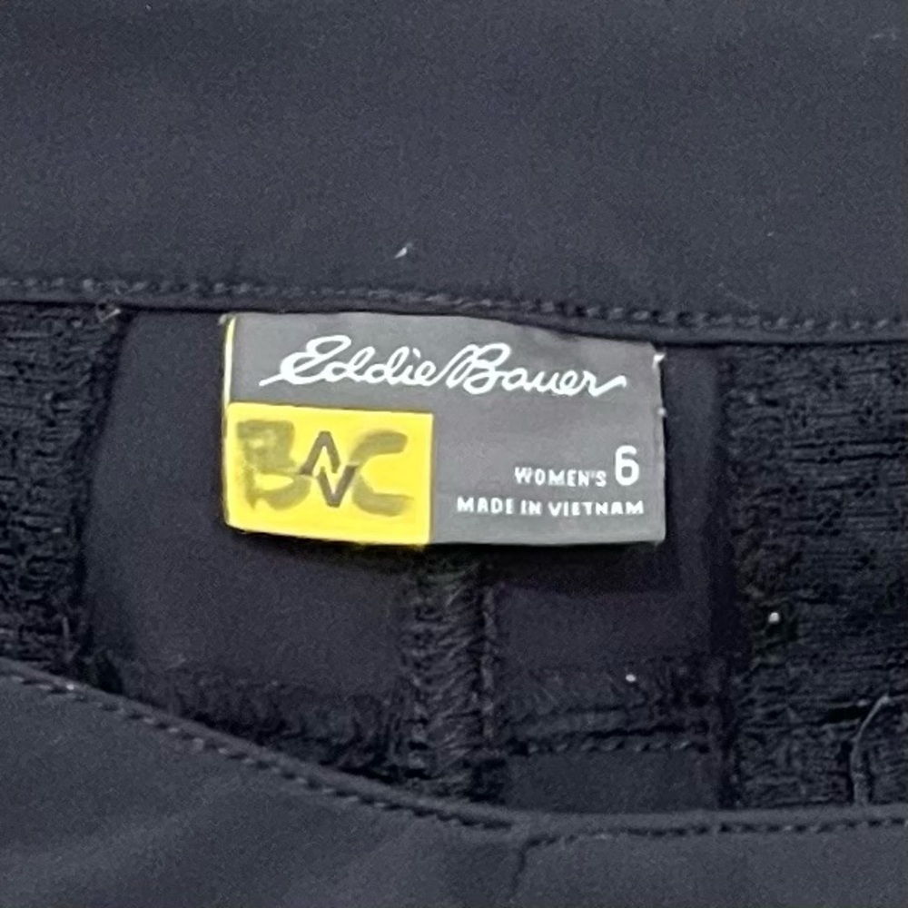 Eddie Bauer Women’s Trail Shorts Black Size 6 - Picture 4 of 5